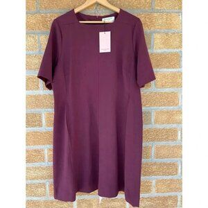 M.M. Lafleur The Emily Dress in Claret 1x